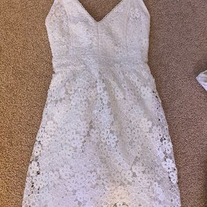 Abercrombie and Fitch white dress